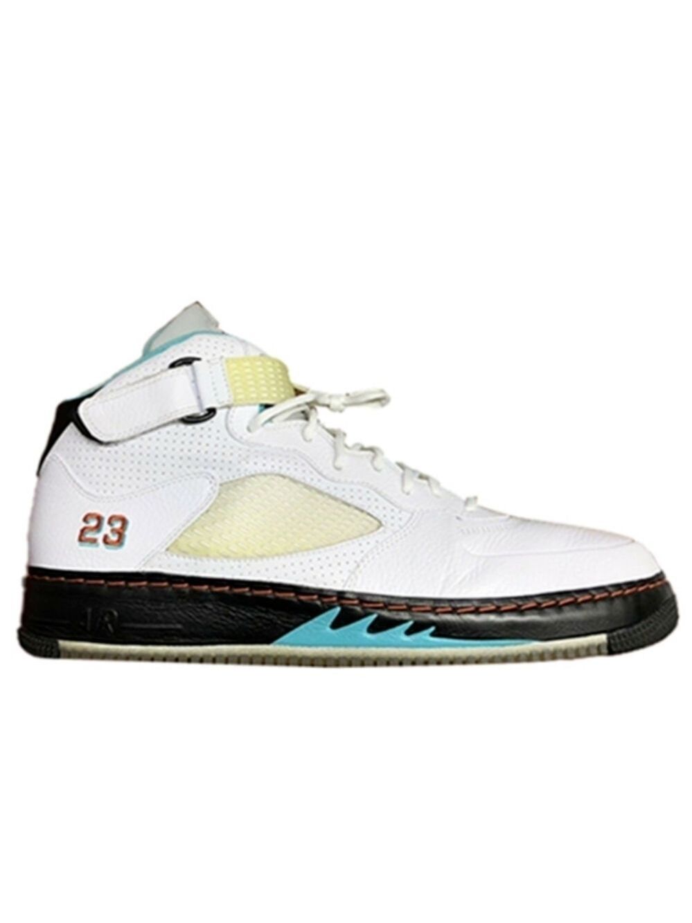 Jordan AJF FUSION 2010 WHITE/SPICE-LT RETRO-BLACK 407334 101
